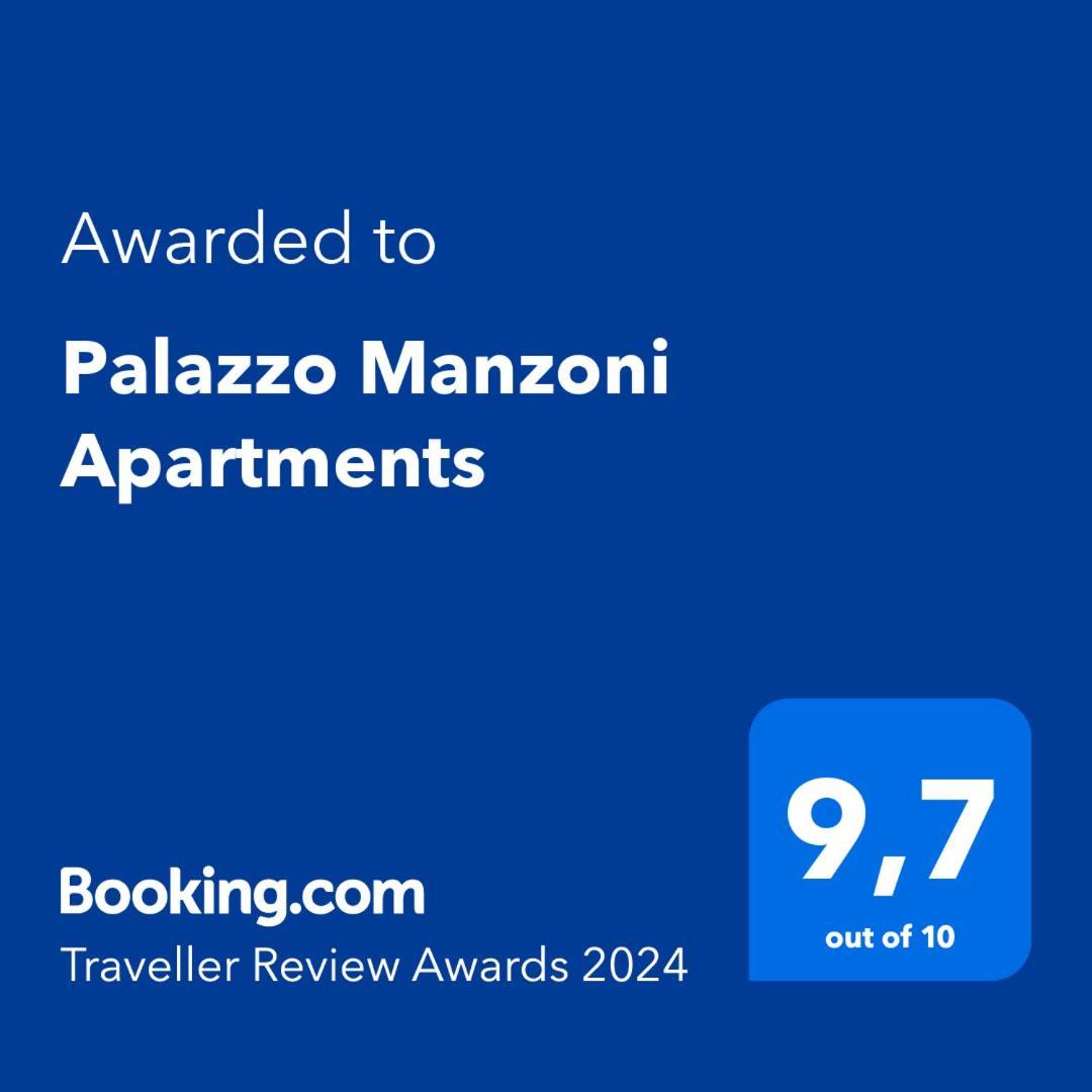 Palazzo Manzoni Apartments Бари Экстерьер фото